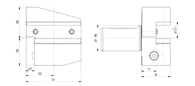 Specifica del supporto radiale forma B4 invertito sinistro, corto