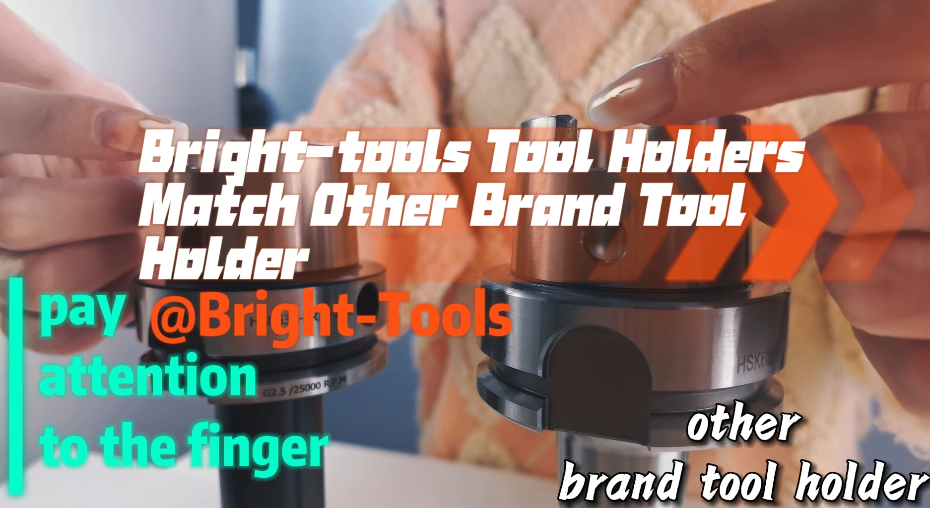 Portautensili Bright-tools abbinati a altri portautensili di marca