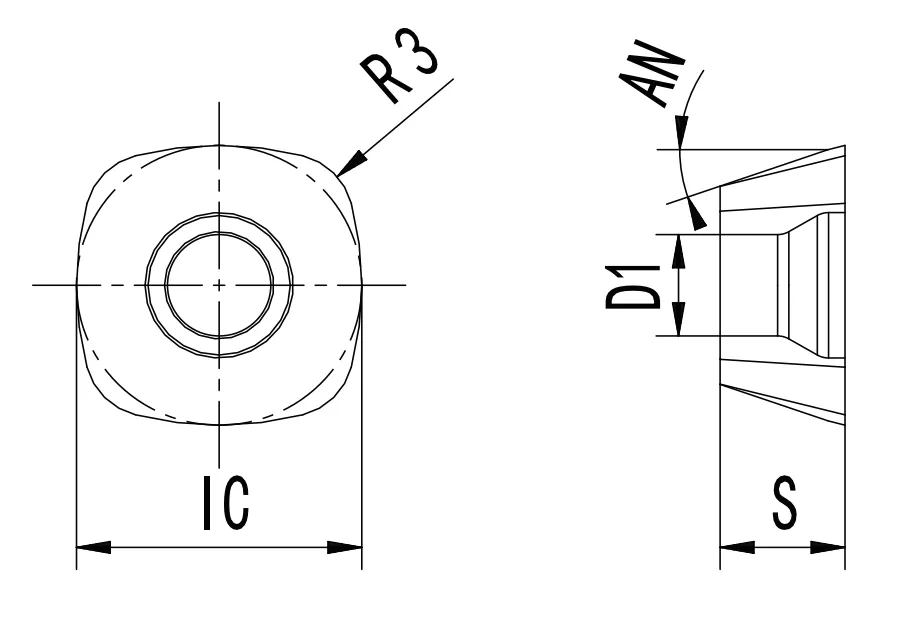 SPECIFICATION OF SD1205 INSERTS - 翻译中...