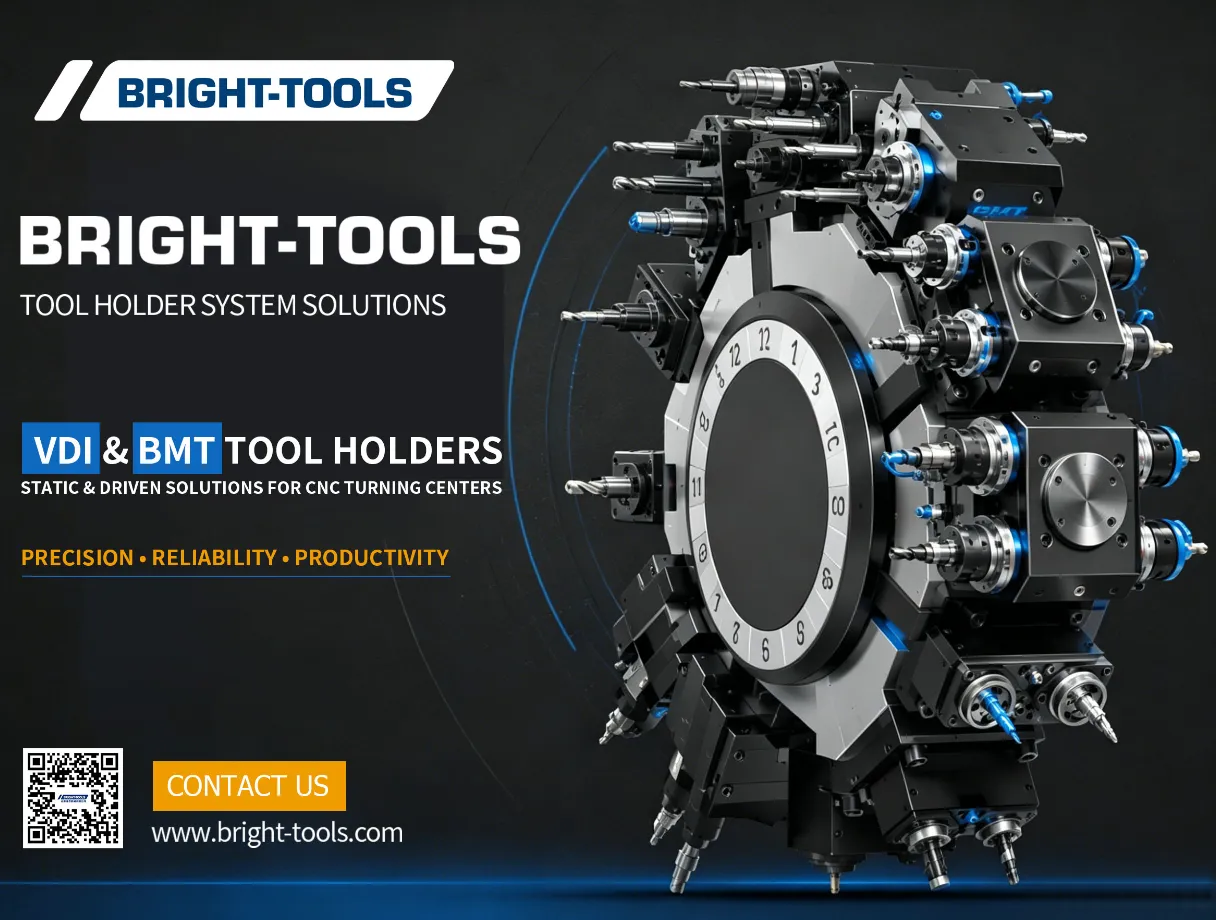 Driven Tool Holder: High-Precision Live Tooling Solutions for CNC Turning Centers - 翻译中...