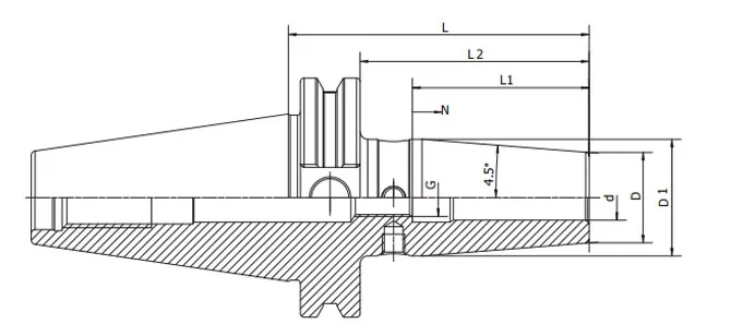 SPECIFICHE DEL MANDRINO A RULLO SK 4,5°