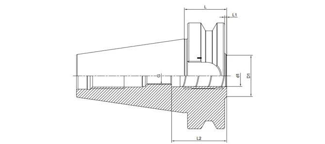 SPECIFICHE DEL MANDRINO IDRAULICO BT CORTO
