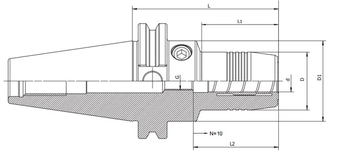 SPECIFICHE DEL MANDRINO IDRAULICO SK STANDARD
