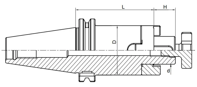 SPECIFICHE DEL PORTA MULINO COMBINATO DIN 69871