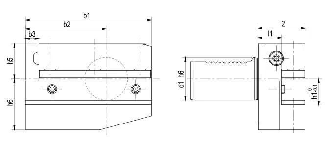 SPECIFICHE DEL PORTA-RADALI FORMA B6 SINISTRO, LUNGO