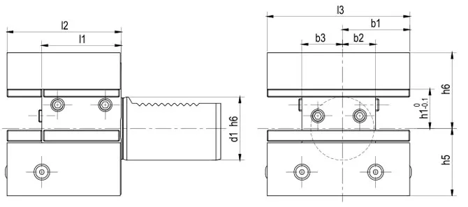 SPECIFICHE DEL SUPPORTO RETTANGOLARE CON SEDILI MULTIPLI FORMA D2 INVERTITA