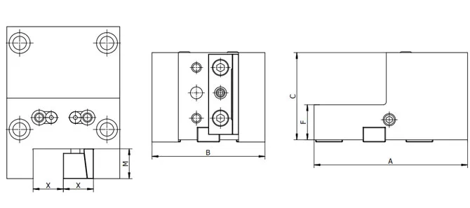 SPECIFICHE DEL PORTAUTENSILI BMT OD PER UTENSILI DI TURING