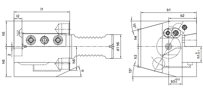 SPECIFICHE DEI PORTA-CUNEO ASSIALI PER LIQUIDO DI RAFFREDDAMENTO C1C4AK