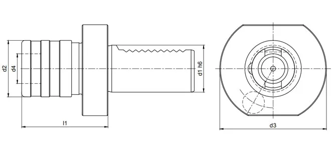 SPECIFICATION OF QUICK CHANGE TAPPING CHUCK WITH LENGTH COMPENSATION - 翻译中...